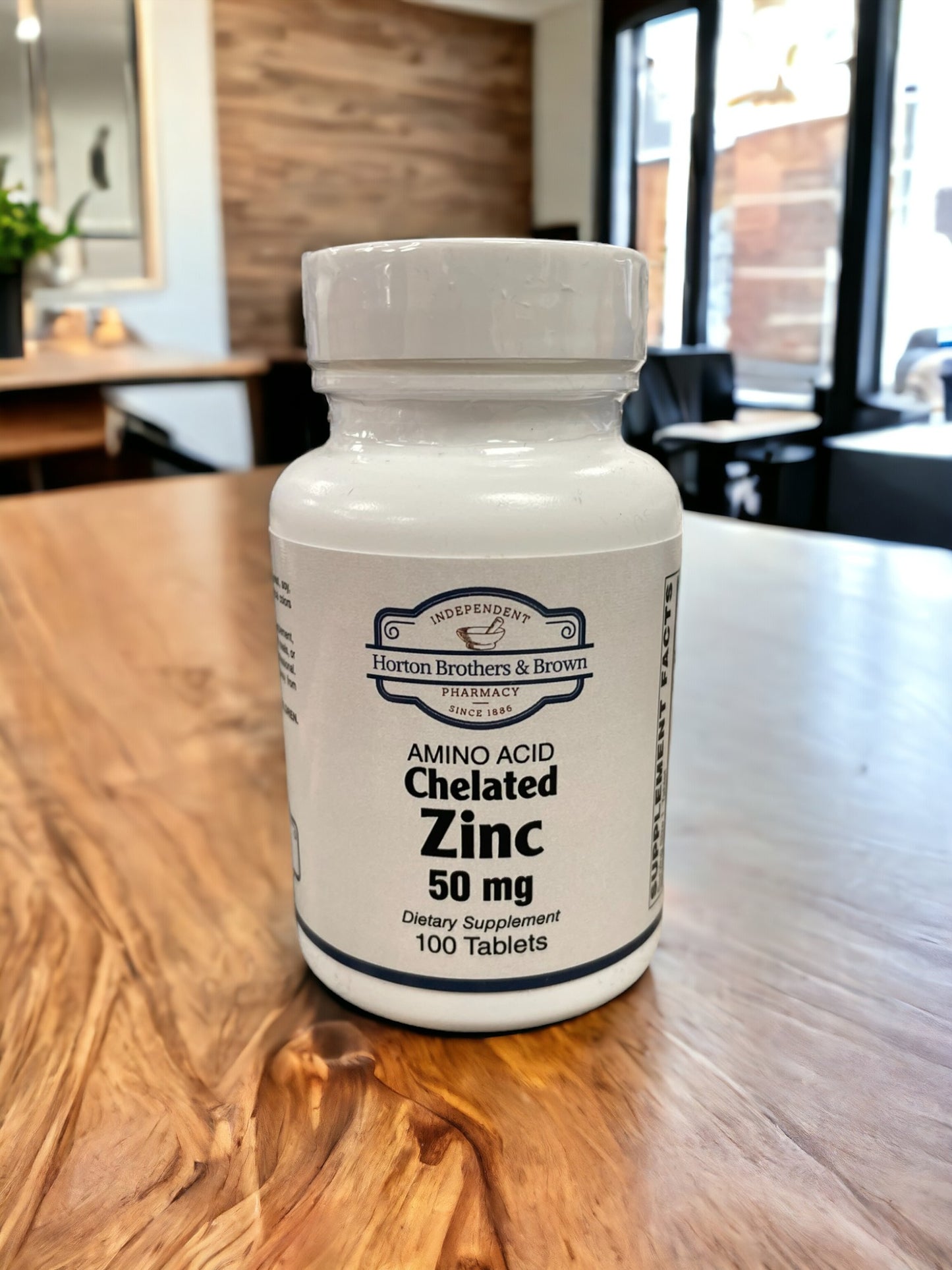 Chelated Zinc 50mg Tablets #100