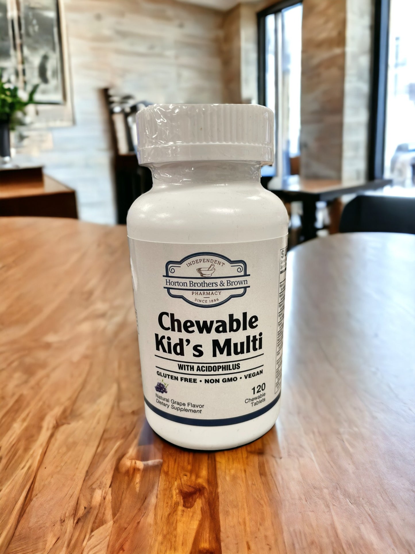 Chewable Kid’s Multivitamin with Acidophilus Tablets #120