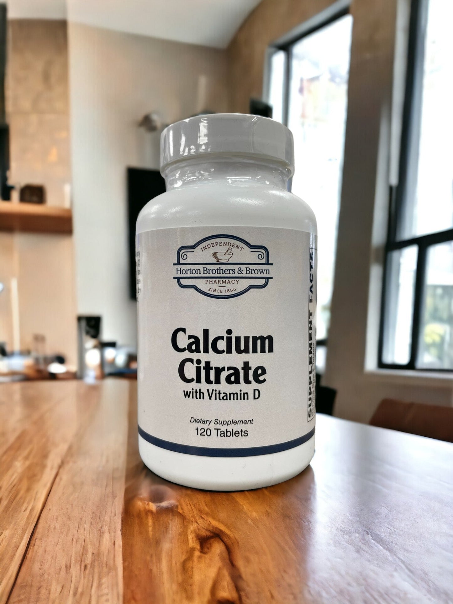 Calcium Citrate with Vitamin D Tablets #120