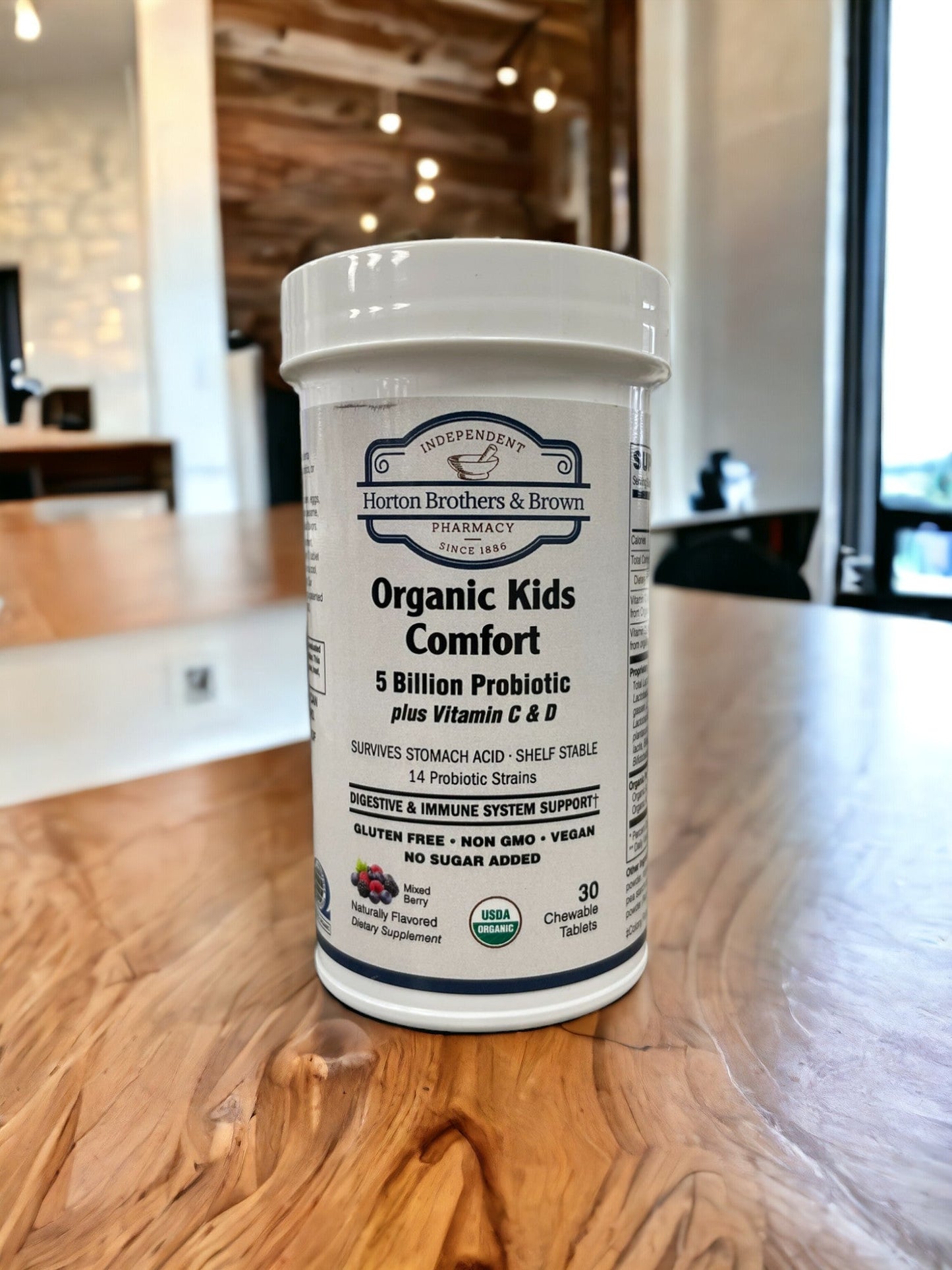 Organic Kids Comfort 5 Billion Probiotic Tablets #30