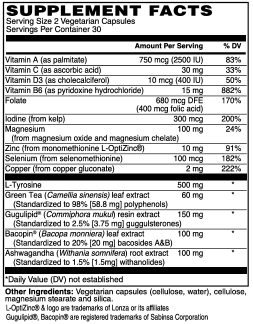 Thyroid Support Capsules #60