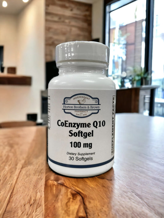 Coenzyme Q-10 (CoQ10) 100mg Softgels #30