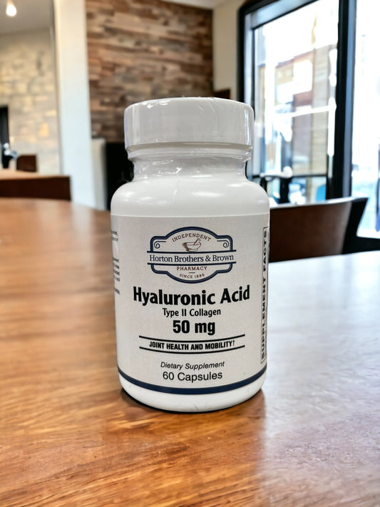 Hyaluronic Acid 50mg Capsules #60