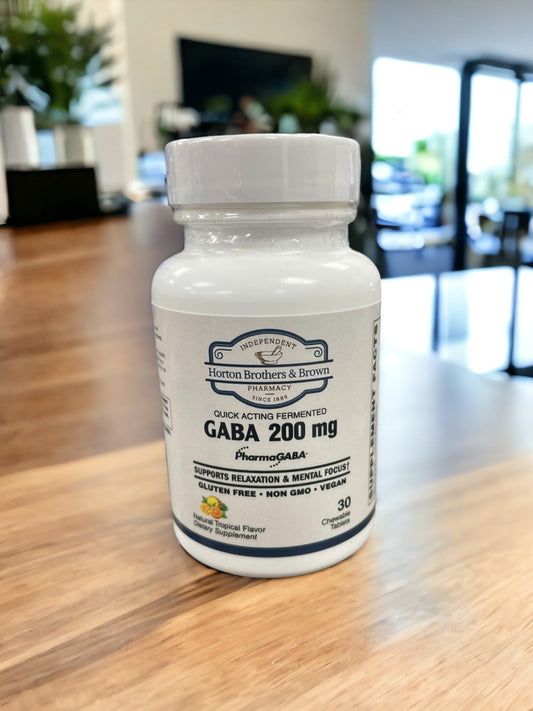 Gaba 200mg Chewable Tablets #30